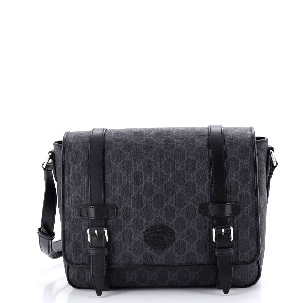 Gucci Interlocking G Patch Messenger #233633g12b - image 1